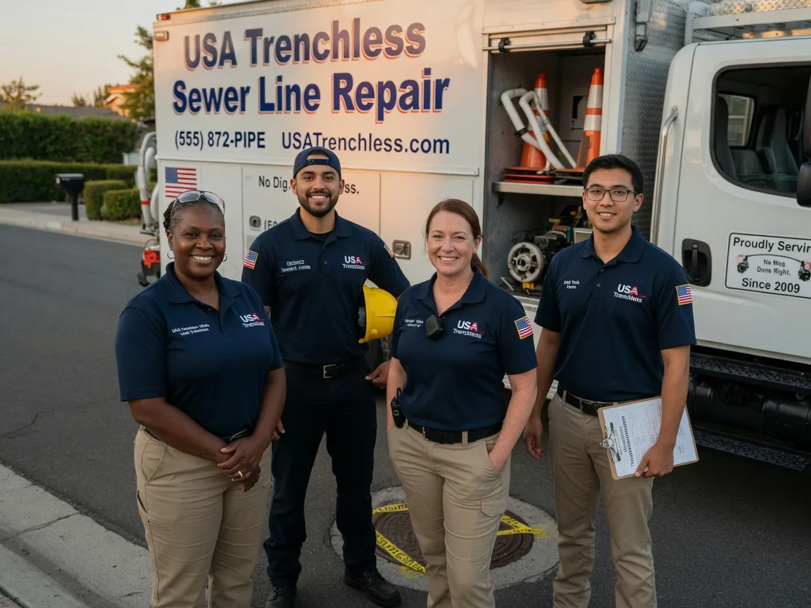 Sewer Line Repair company in Crabtree, OR